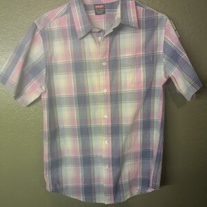 Wrangler Boys Multicolor Plaid Shirt